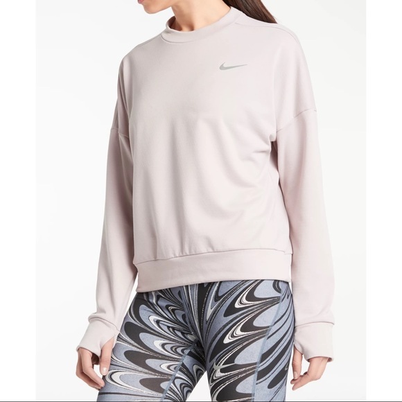 Nike Therma Sphere Crew Running Sweatshirt - Picture 1 of 10